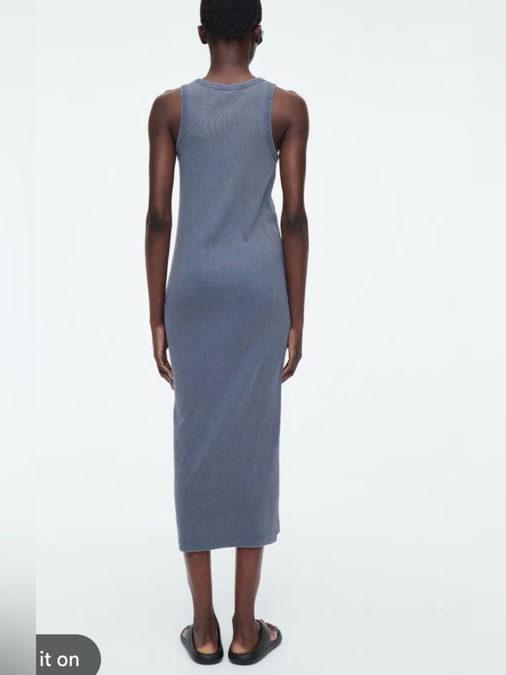 COS Ribbed Tube Dress S - Picture 2 of 8
